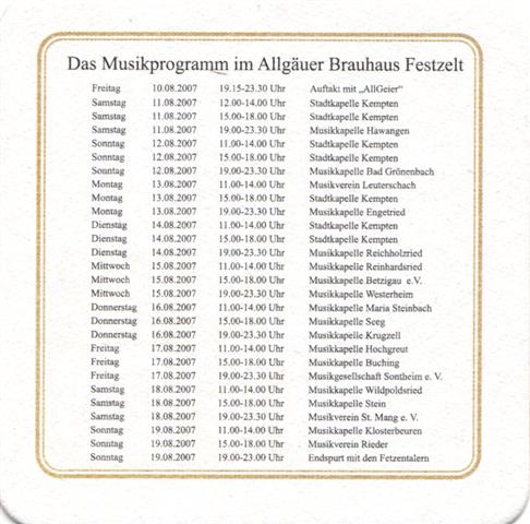 kempten ke-by allguer fest 3b (quad185-musikprogramm 2007-schwarzgold)